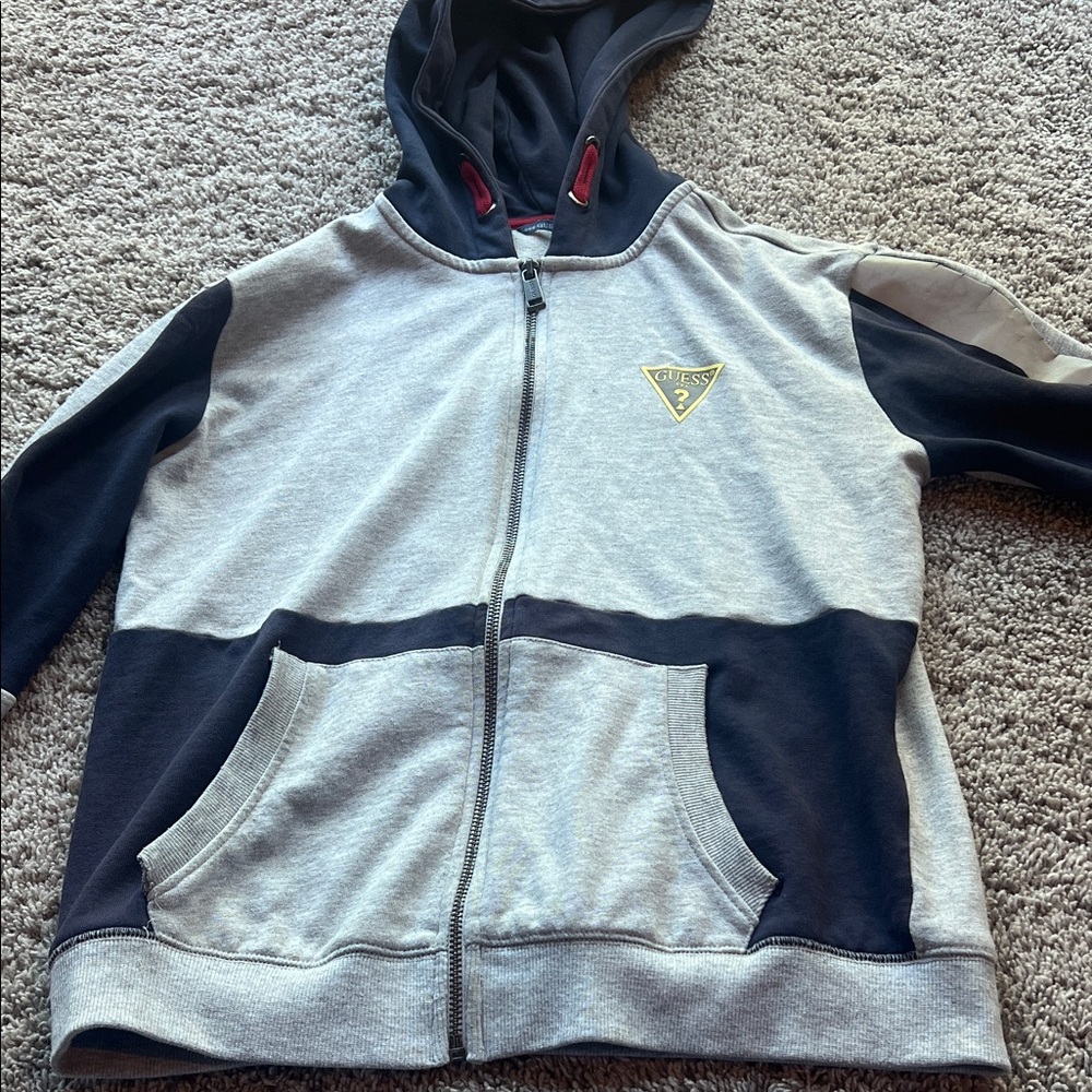 Guess Kids Two-Tone Hoodie Jacket